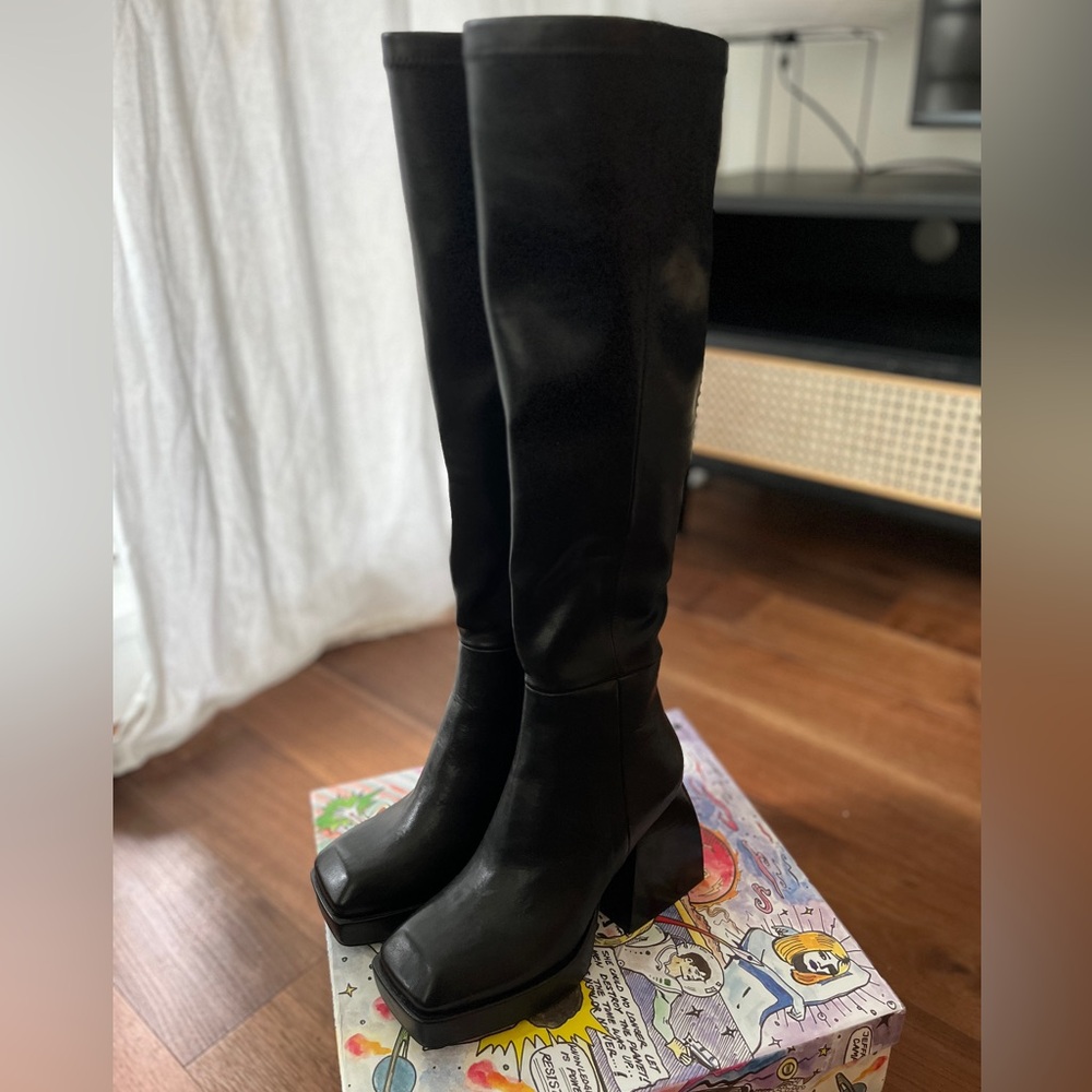 Jeffrey Campbell Tall Black Boots